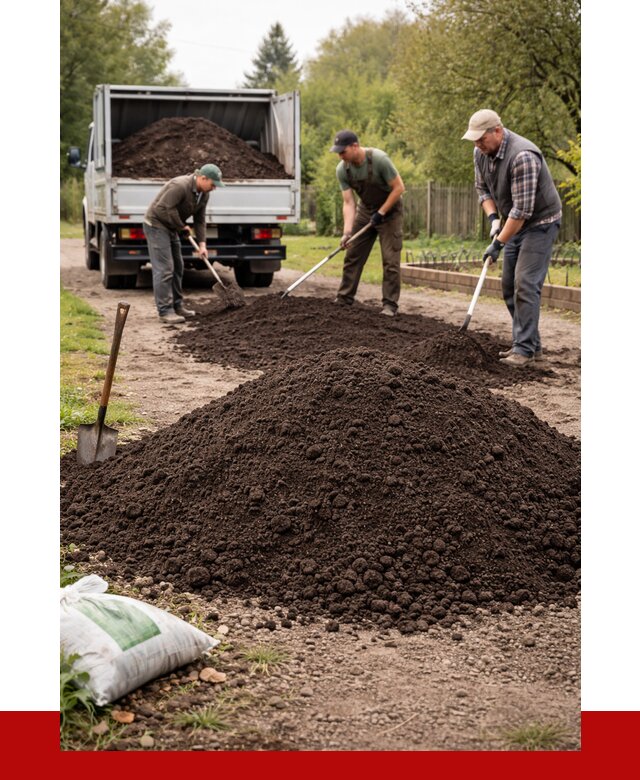 Купить землю для огорода в Скопине от 3335 р./куб | ПРОНЕРУДСкп