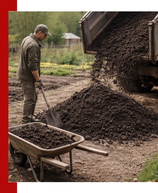Доставка качественной земли для огорода в Скопине