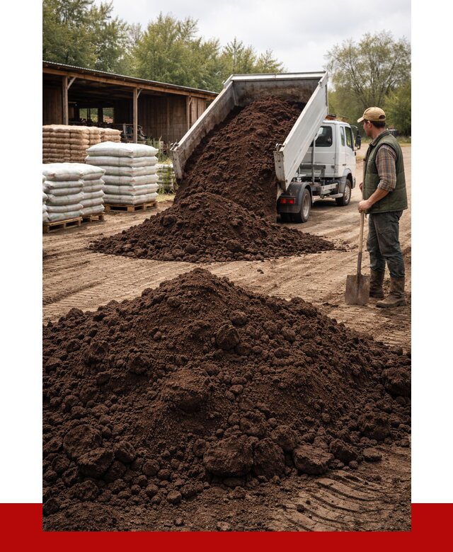 Купить торф с доставкой в Скопине от 4377 р. за куб | ПРОНЕРУДСкп