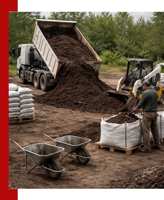 Доставка и продажа торфогрунта в Скопине оптом и в розницу