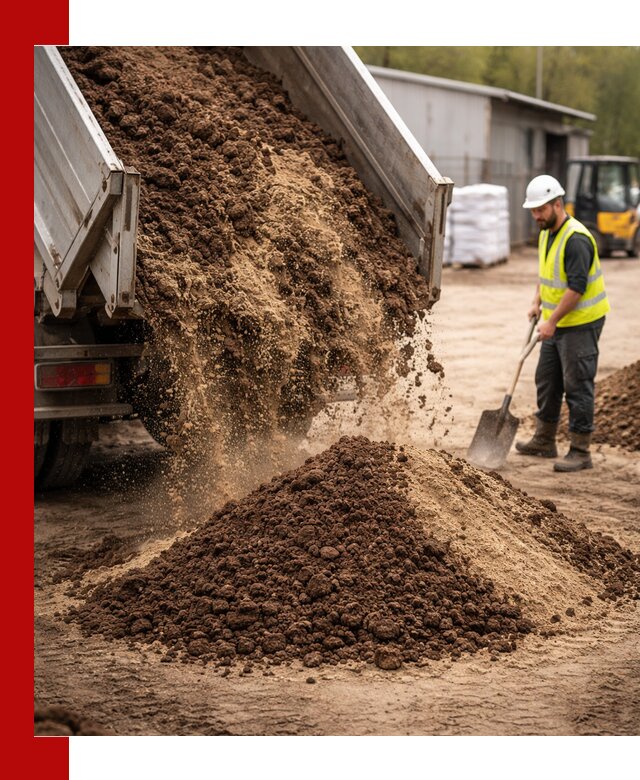 Доставка торфо-песчаной смеси в Скопине для строительства и озеленения
