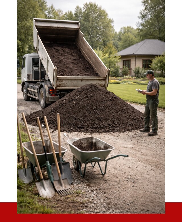 Купить чернозем с доставкой в Скопине от 1876 р. | ПРОНЕРУДСкп