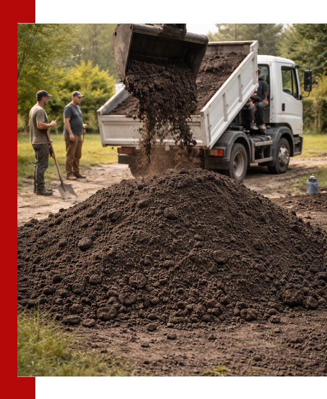 Доставка и продажа чернозема в Скопине оптом и в розницу