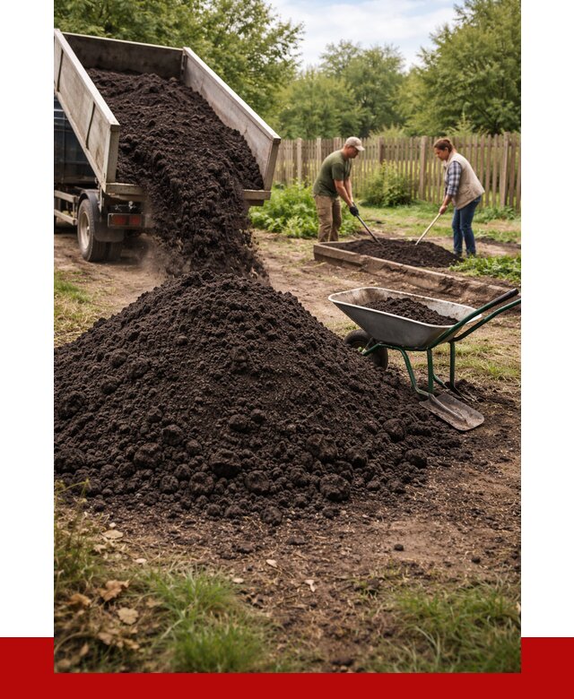 Купить чернозем для огорода в Скопине от 2605 р. | ПРОНЕРУДСкп