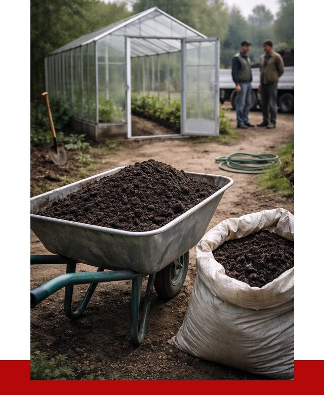 Чернозем для теплицы в Скопине с доставкой от 1563 р. | ПРОНЕРУДСкп