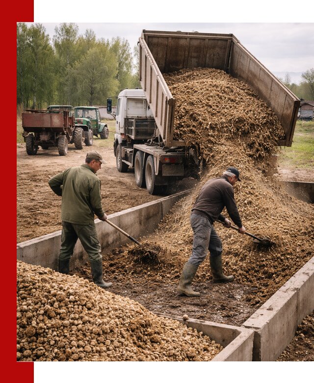Куриный помет с доставкой в Скопине оптом и в розницу