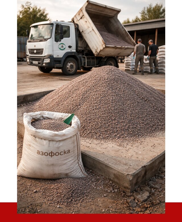 Купить азофоска в Скопине с доставкой от 1251 р. за куб | ПРОНЕРУДСкп