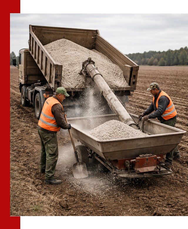 Доставка и продажа суперфосфата оптом и в розницу в Скопине