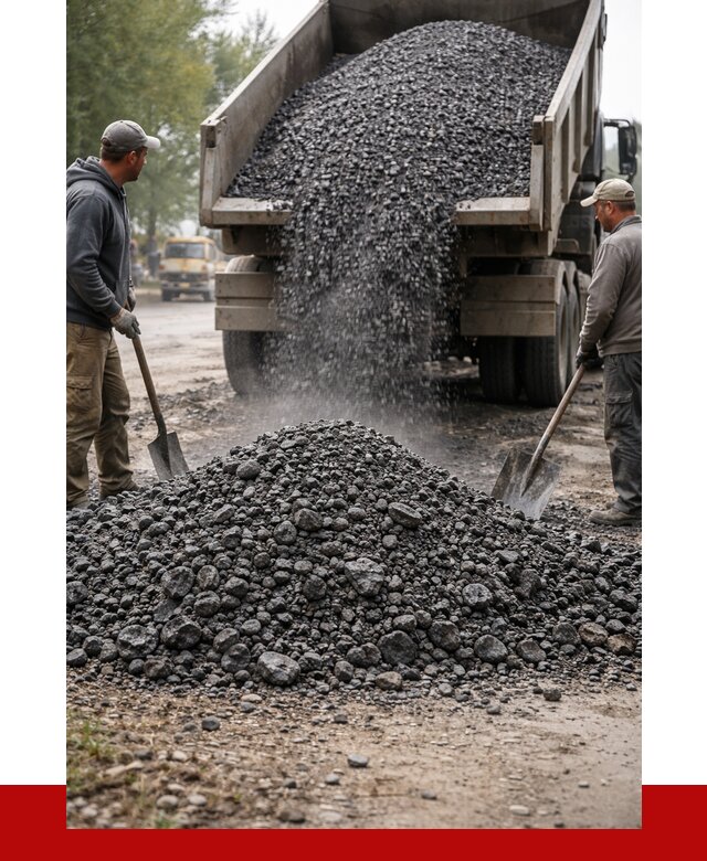 Дробленый асфальт в Скопине от 2918 р. с доставкой | ПРОНЕРУДСкп