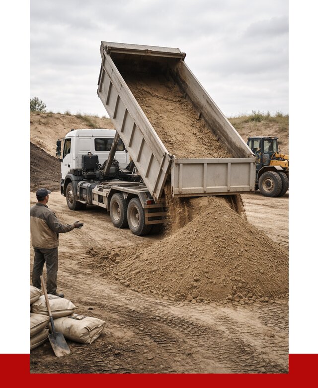 Доставка самосвалом 20 кубов в Скопине от 7816 р. | ПРОНЕРУДСкп