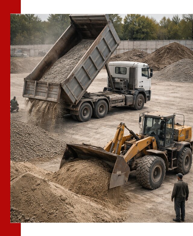 Перевозка сыпучих грузов самосвалами и бортовыми в Скопине