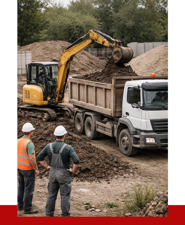 Вывоз грунта в Скопине от 4689 р. самосвалом | ПРОНЕРУДСкп