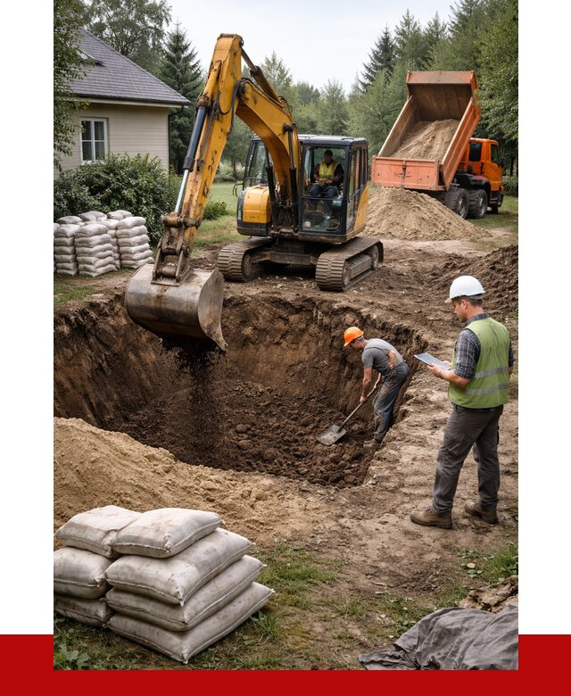 Рытье котлована в Скопине быстро от 4689 р. ПРОНЕРУДСкп