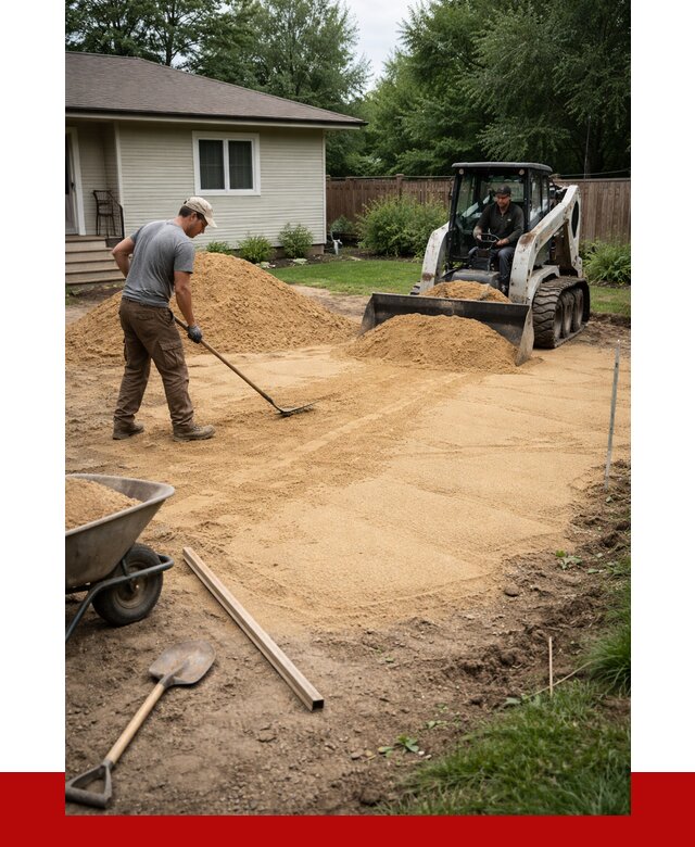 Отсыпка участка песком в Скопине, от 2605 р., ПРОНЕРУДСкп